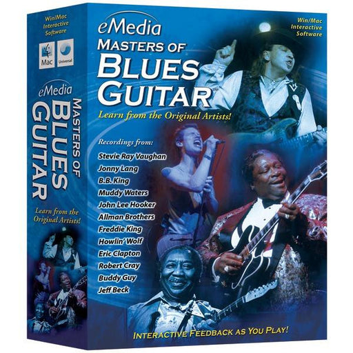 Emedia Music Eg10131 Masters Of Blues Guitar