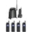 Engenius Durafon1xpidw 900mhz Long-range Cordless Phone System With Base Handset & Four 2-way Radi