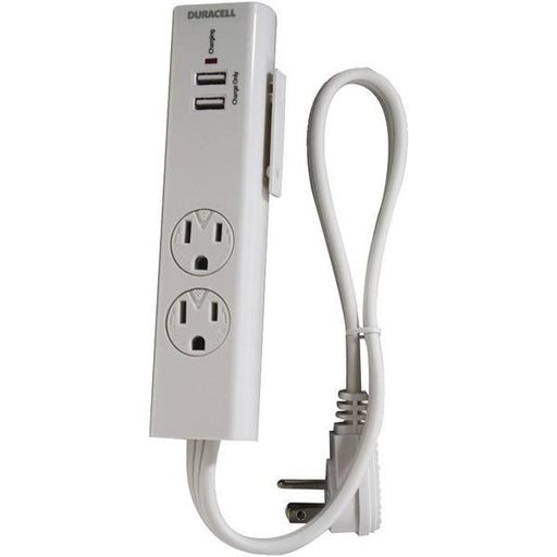 Duracell Du6213 3-outlet Surge Protector With 2 Usb Ports