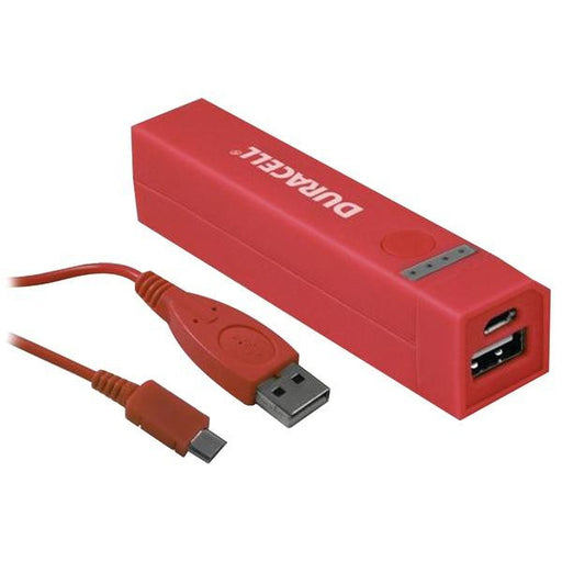 Duracell Du7174 2,600mah Power Bank (red)