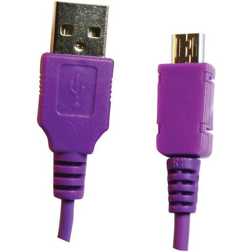 UNIDEN UN1118 Micro USB Charge & Sync Cable (Purple)