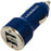 UNIDEN UN1621 3-Amp USB Car Charger (Blue)