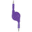 UNIDEN UN860 Retractable Stereo Audio Cable (Purple)