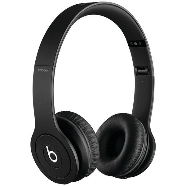 APPLE EA-MH9D2AM-A Beats Solo Matte Drenched On-Ear Headphones (Black)