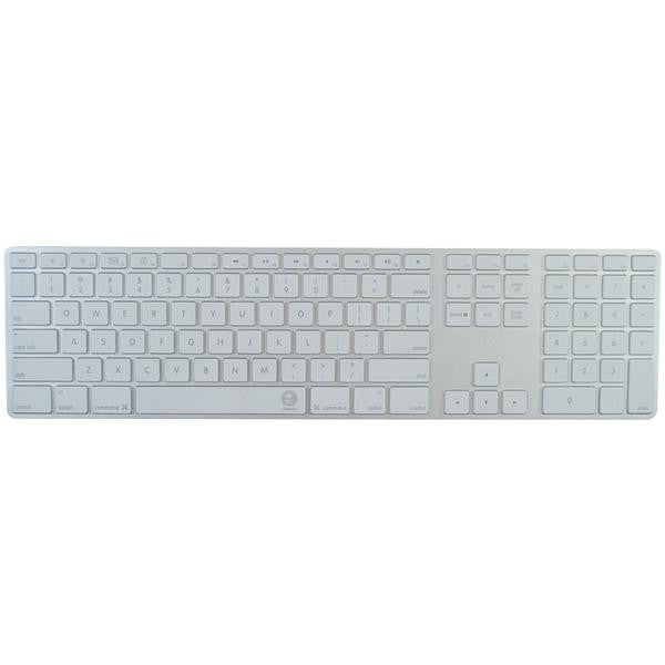 EZQUEST X22308 Apple(R) Wired Keyboard with Numeric Keypad US-ISO Invisible Keyboard Cover