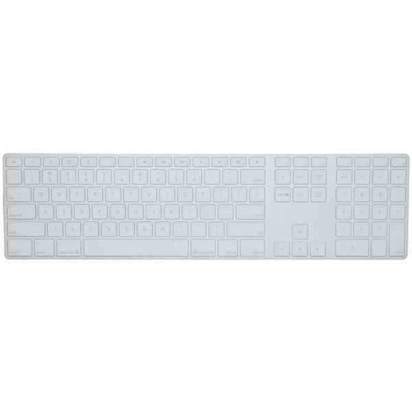EZQUEST X22309 Apple(R) Wired Keyboard with Numeric Keypad US-ISO Invisible Ice Keyboard Cover