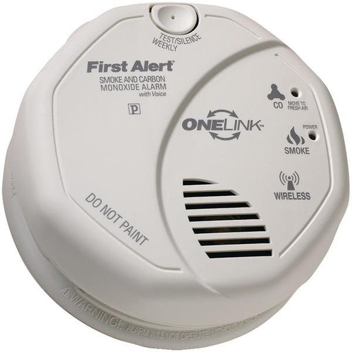 First Alert Sco501cn-3st Onelink Battery-operated Combination Smoke & Carbon Monoxide Alarm With V