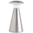 LIGHT IT! 24412-130 Lanterna Touch 12-LED Wireless Lamp (Metal, Satin Nickel)