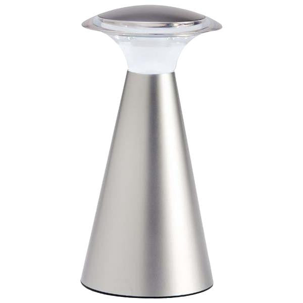 LIGHT IT! 24412-130 Lanterna Touch 12-LED Wireless Lamp (Metal, Satin Nickel)