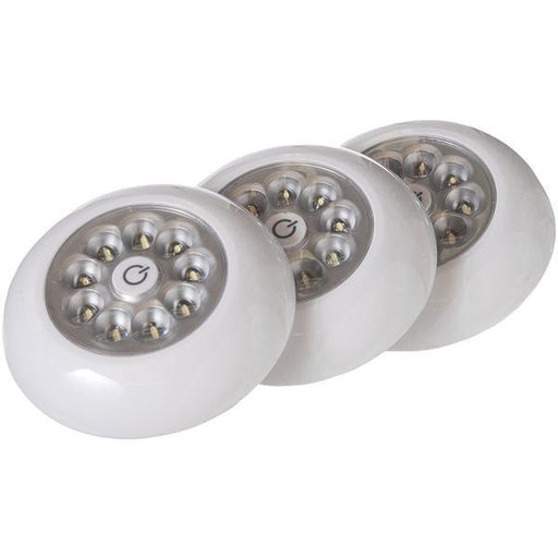 LIGHT IT! 30016-308 9-LED Anywhere Light XB 3 pk (White)