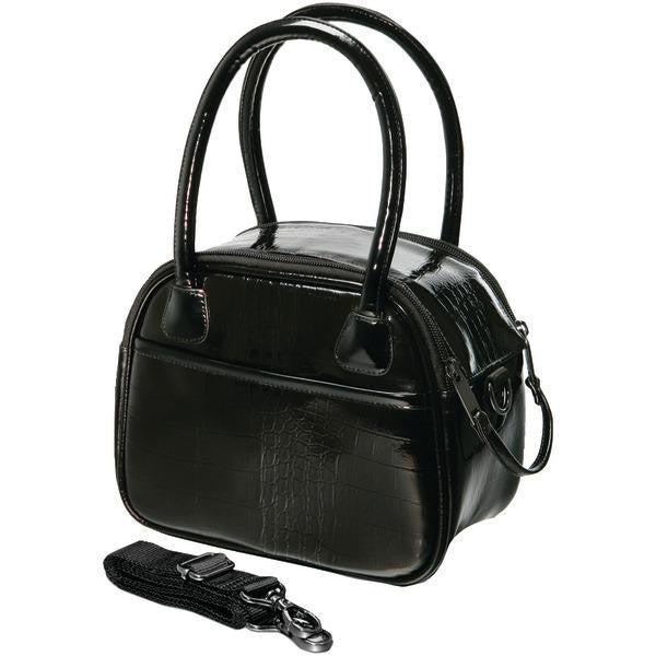 Fujifilm 600009105 Faux Croc Bowler Bag (black)