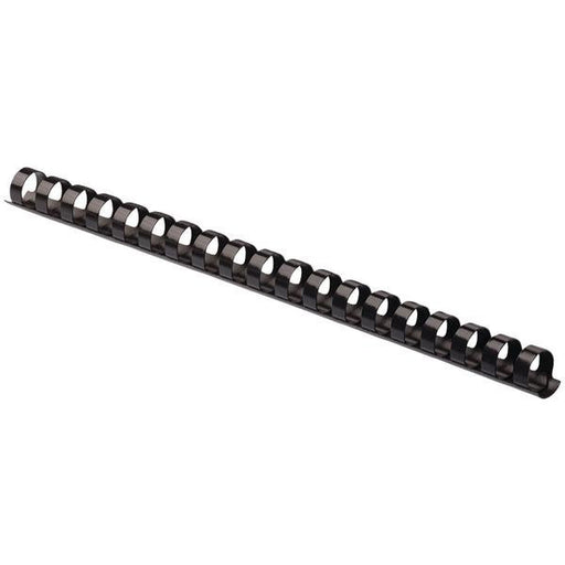 Fellowes 52325 0.5" Plastic Binding Combs, 100pk (black)