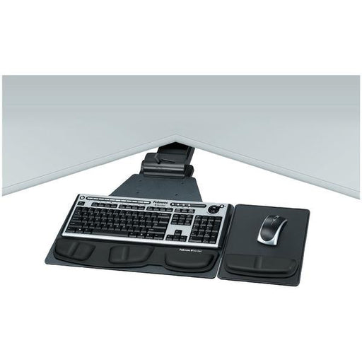 Fellowes 8035901 Professional Series(tm) Corner Executive Keyboard Tray