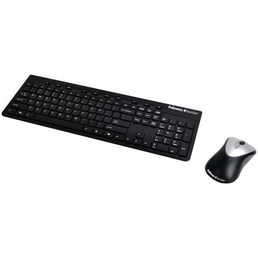 Fellowes 9893601 Microban(r) Slimline Cordless Keyboard Combination