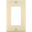 Union 80401-i Residential-grade D Cor Wall Plate (single Gang, Ivory)