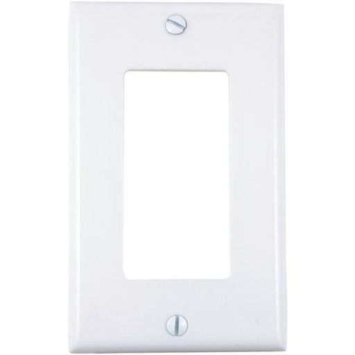 Union 80401-w Residential-grade D Cor Wall Plate (single Gang, White)