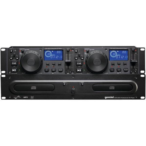 Gemini Cdx-2250 2u Dual Rack-mount Nightclub Cd-mp3 Player