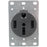 279 Single-flush Range Receptacle (4 Wire)