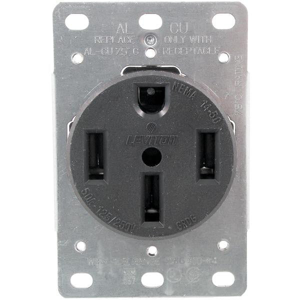 279 Single-flush Range Receptacle (4 Wire)