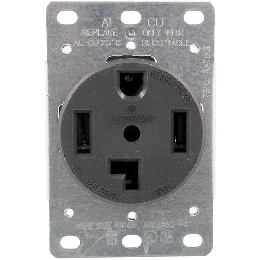 278 Single-flush Dryer Receptacle (4 Wire)