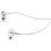 Ilive Iae34w Stereo Earbuds (white)