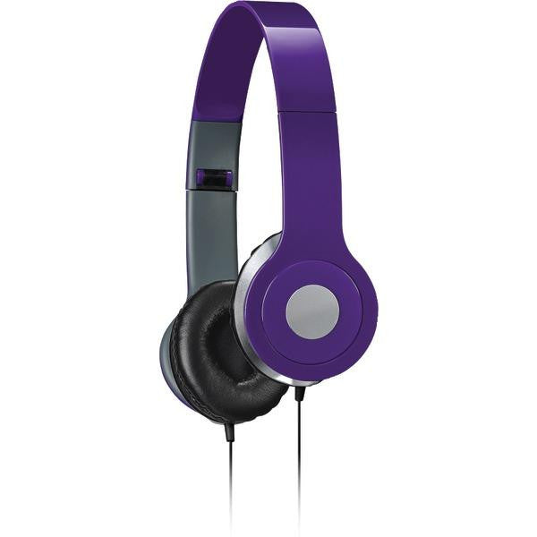 ILIVE IAH54PR Over-the-Ear Headphones, Purple