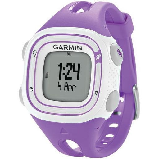 GARMIN 010-01039-17 Forerunner(R) 10 GPS-Enabled Running Watch (Violet-White)