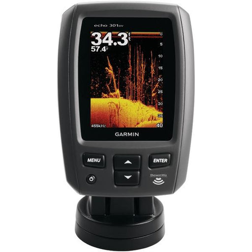 Garmin 010-01255-00 Echo(tm) 301dv Worldwide Fishfinder With Transducer