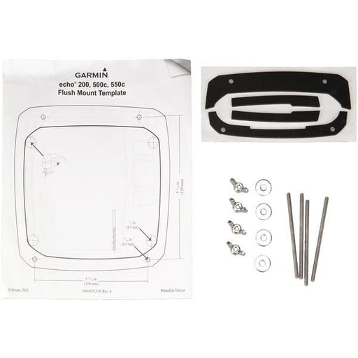 Garmin 010-11682-00 Flush Mount Kit For Echo(tm) 200, 500c & 550c Fishfinders