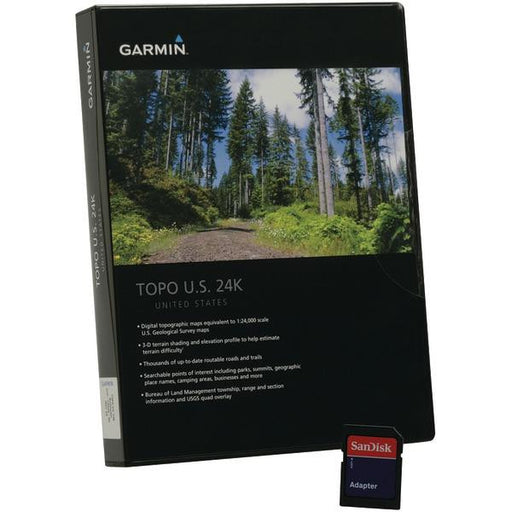 Garmin 010-c0948-00 Detailed Us Topographical Map For Washington & Oregon