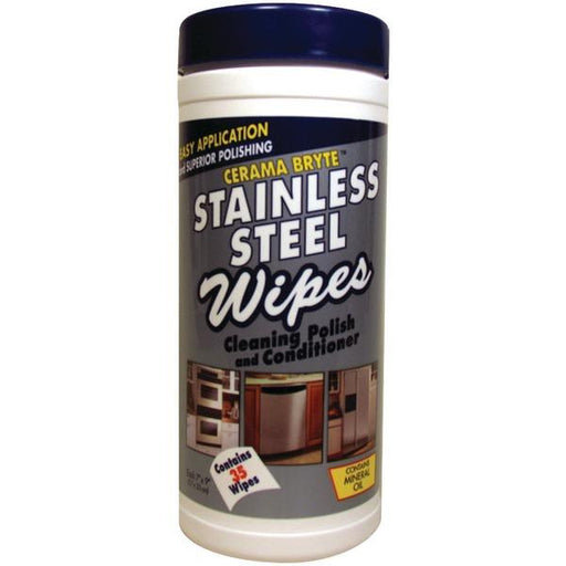 Cerama Bryte 48635 Stainless Steel Cleaning Wipes