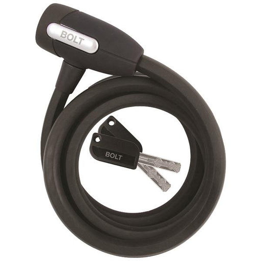 WORDLOCK CL-585-BK WLX Series 12 MM Matchkey Cable Lock (Black)