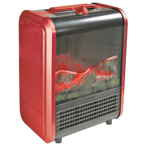 COMFORT ZONE CZFP1 Mini Electric Fireplace