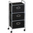 HONEY-CAN-DO CRT-02184 3-Drawer Rolling Storage Cart