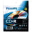 Philips Cr7d5nz03-27 700mb 80-minute 52x Cd-rs With Foil Wrap, 3 Pk