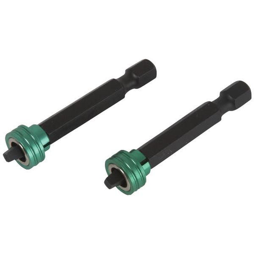 Hitachi 115004 Square S2 Magnetic Lock Bits, 2 Pk