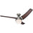 Hunter 59054 54" Eurus Brushed Nickel Ceiling Fan