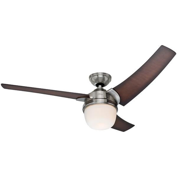 Hunter 59054 54" Eurus Brushed Nickel Ceiling Fan