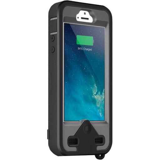 IBATTZ IB-AR5-BLK-VS iPhone(R) 5-5s Mojo Refuel Armor S Removable Battery Case