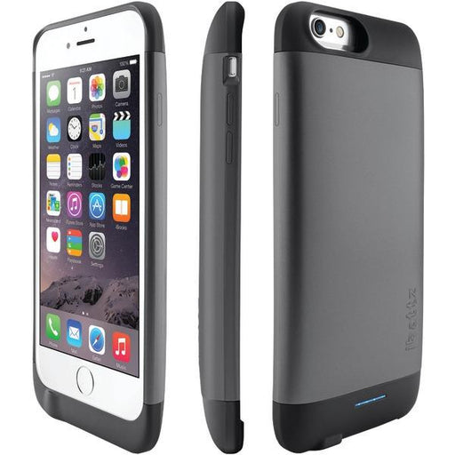 IBATTZ IB-RV6-SPG-V1 iPhone(R) 6 4.7" Refuel Invictus 3,200mAh Battery Charger Case (Space Gray)