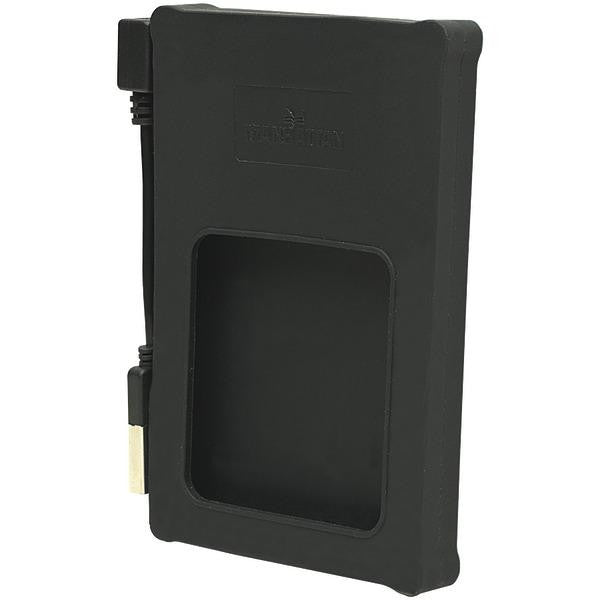 Manhattan 130103 2.5'''' Sata Hard Drive Enclosure For Hi-speed Usb 2.0 (black)