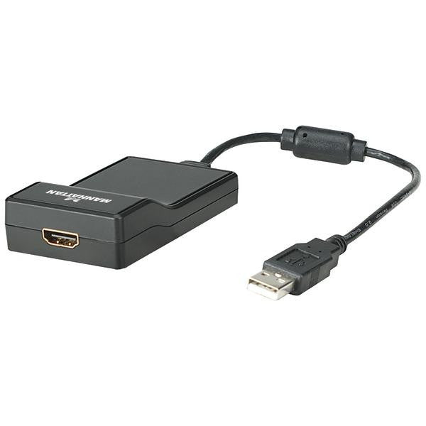 Manhattan 151061 Usb 2.0 To Hdmi(r) Adapter