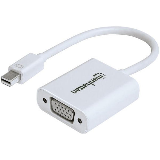 Manhattan 151382 Mhc Mini Displayport To Vga Adapter Cable 15cm (white)