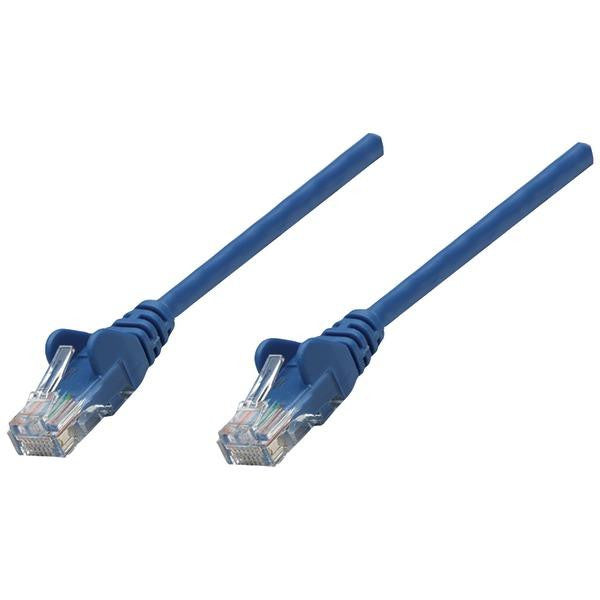 Intellinet 318983 Cat-5e Utp Patch Cable, 7ft, Blue