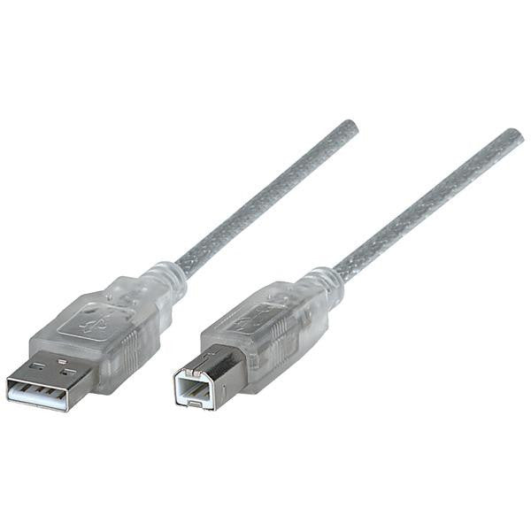 Manhattan 333405 A-male To B-male Usb 2.0 Cable (6ft)