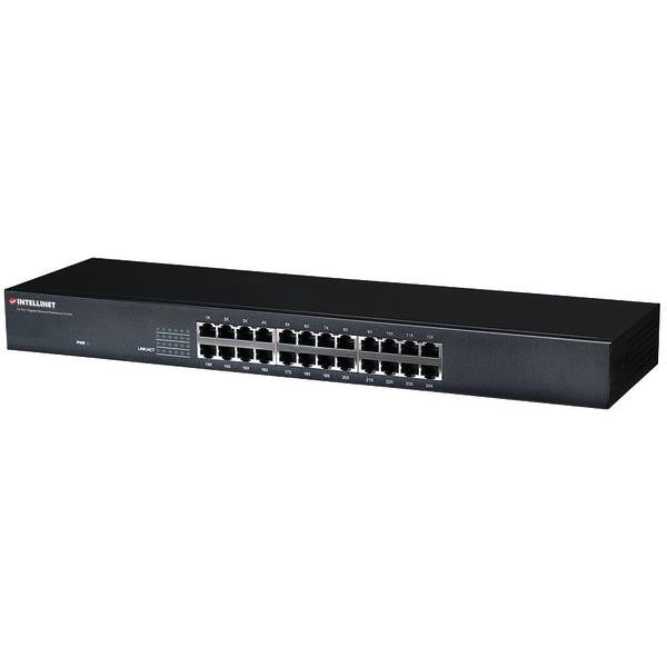 Intellinet 524162 Gigabit Rack-mount Ethernet Switch (24 Port)