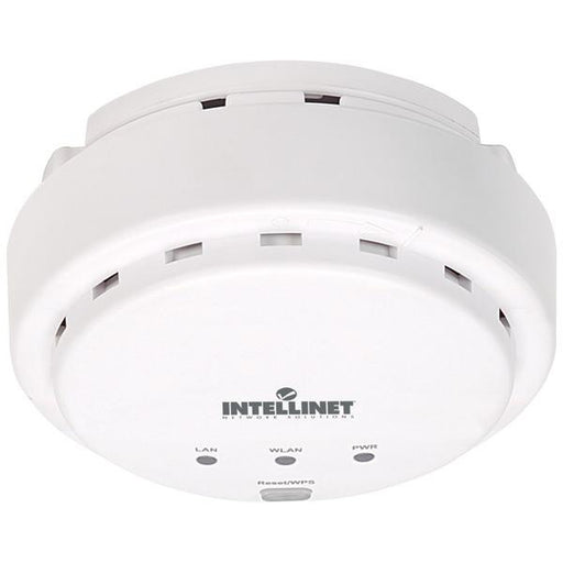 Intellinet 525251 High-power Ceiling-mount Wireless 300n Poe Access Point