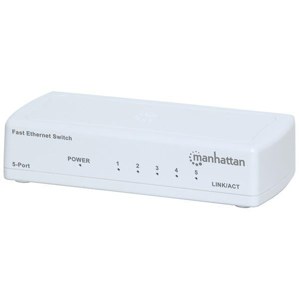 Manhattan 560672 Fast Ethernet Office Switch (5 Port)