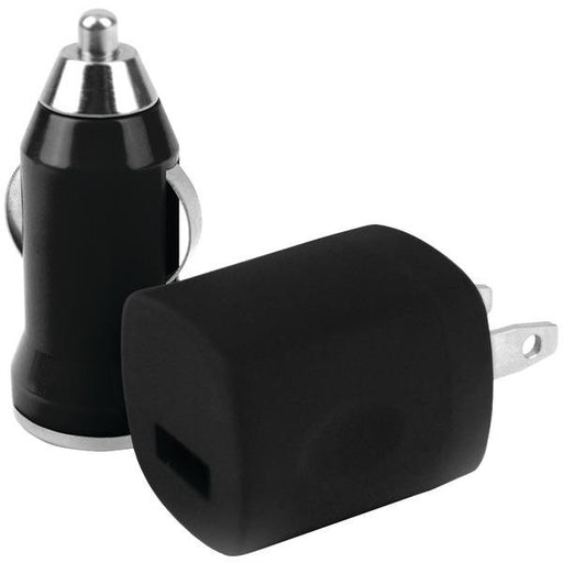 Iessentials Ie-acpc-bk 1-amp Usb Wall & Car Charger