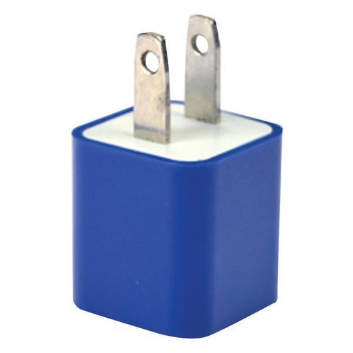 Iessentials Ie-acpusb-bl Iphone(r)-ipod(r)-smartphone 1-amp Usb Home Charger (blue)